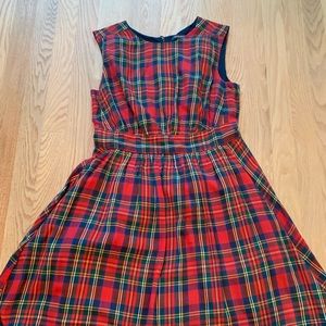 Plaid dress